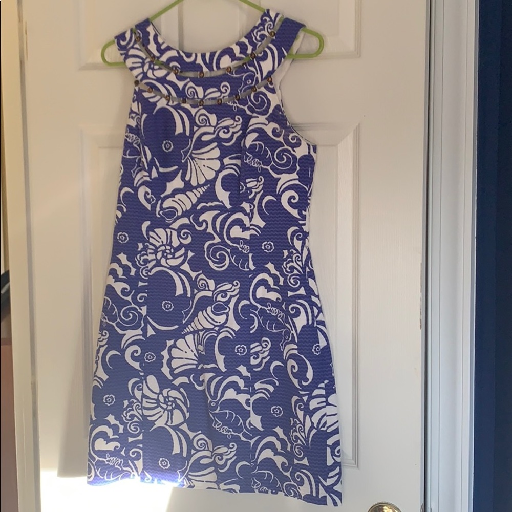 Blue & White Lilly Pulitzer Dress
